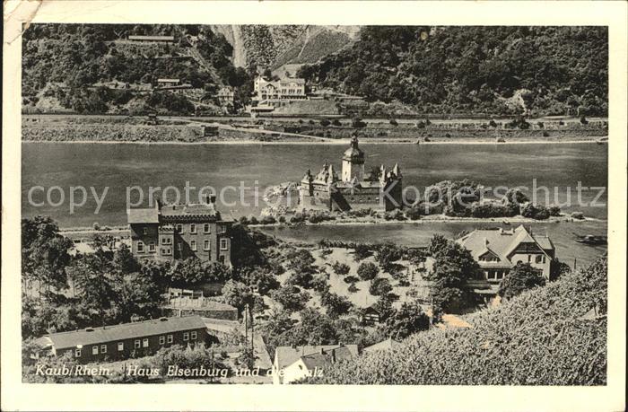Kaub Haus Elsenburg Burg Pfalzgrafenstein