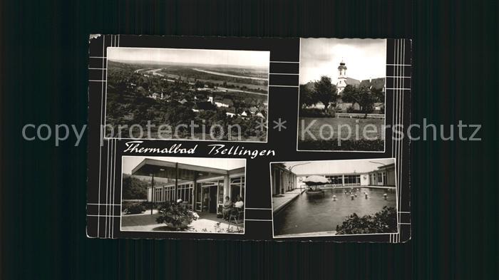 Bad Bellingen Panorama Thermalbad Kurhaus Schwimmbecken