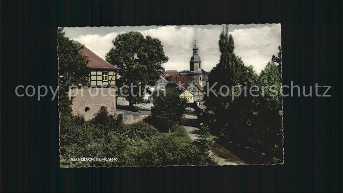 Mansbach Huenfeld Gasthaus Unterwirtshaus