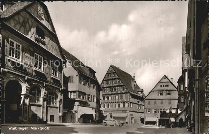 Waiblingen Rems Marktplatz