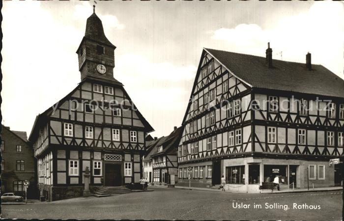 Uslar Solling Rathaus Fachwerkhaus