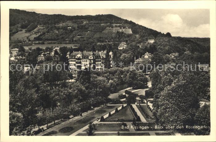Bad Kissingen mit Rosengarten