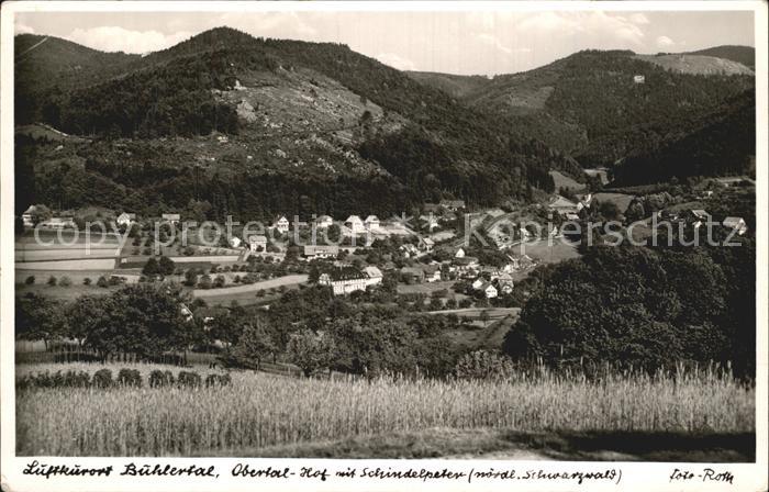 Buehlertal Obertal Hof mit Schindelpeter
