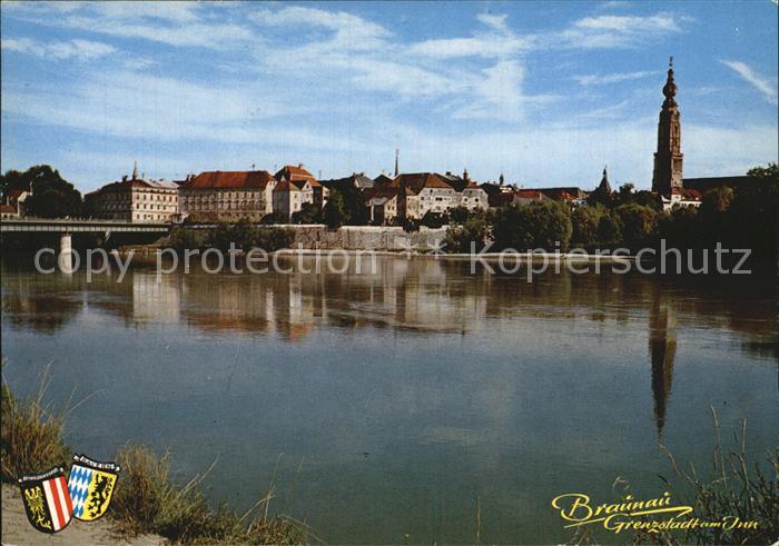 Braunau Inn Blick von Simbach