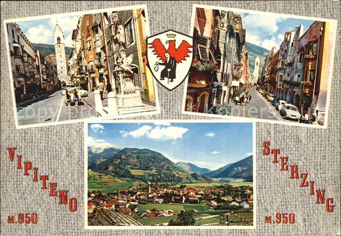 Sterzing Suedtirol Dorfmotive Totalansicht