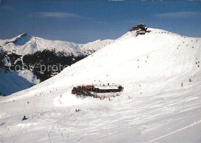 Kleinwalsertal Vorarlberg Skigebiet Kanzelwand Adlerhorst
