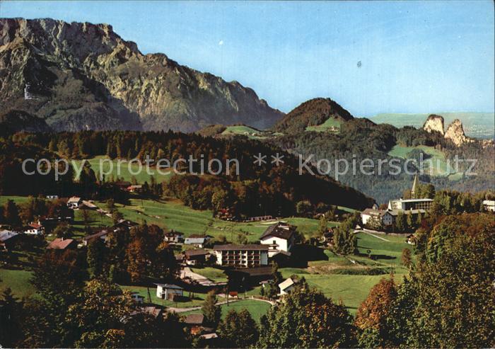 Duerrnberg Hallein mit Untersberg und den Bamsteinen
