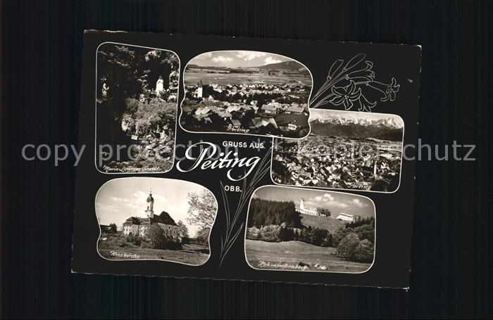 Peiting Lourdes Grotte Total Wieskirche Hohenpeissenberg