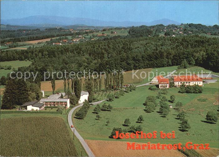 Mariatrost Josefshof Fliegeraufnahme