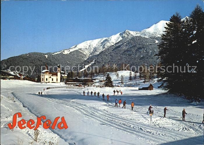 Seefeld Tirol Auf der Schwandlerloipe
