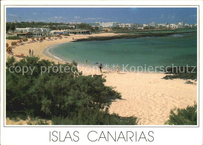 Corralejo Playa de blanca arena