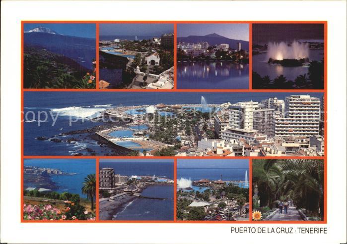Puerto de la Cruz Tenerife Teilansichten