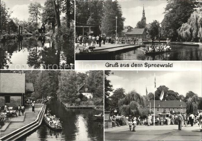 Spreewald Spreewaldhafen der Freundschaft HO Gaststaette Froehlicher Hecht