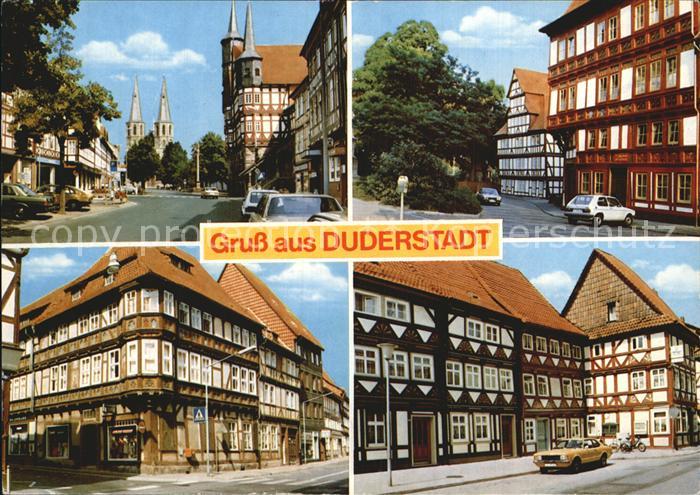 Duderstadt Dorfmotive Fachwerkhaeuser