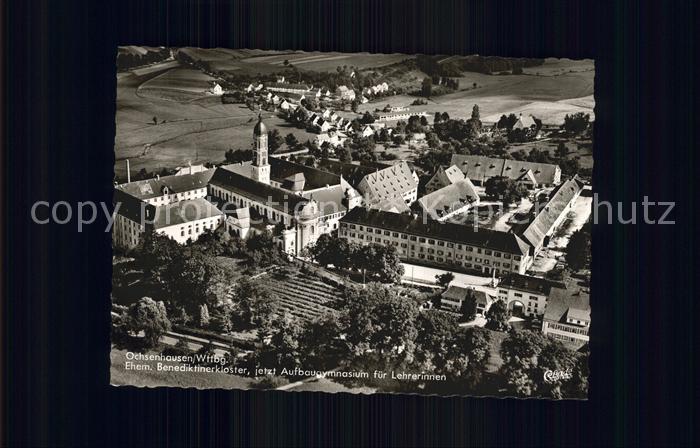 Ochsenhausen Ehem Benediktinenkloster Fliegeraufnahme