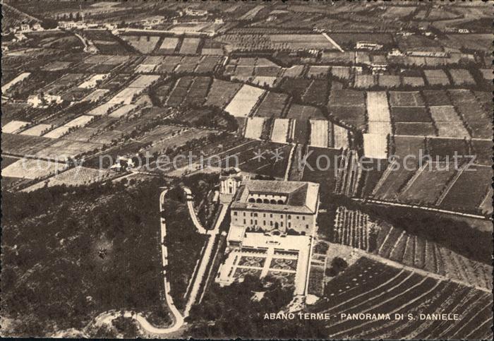 Abano Terme Panorama di San Daniele Fliegeraufnahme