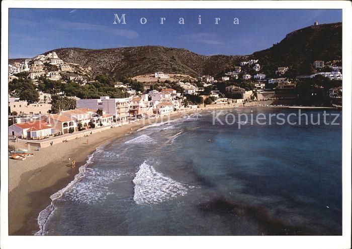 Moraira Fliegeraufnahme