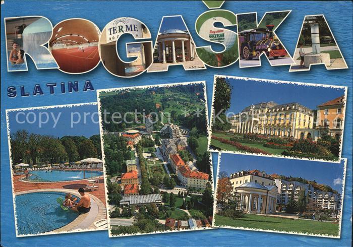 Rogaska Slatina Pool Fliegeraufnahme Hotels