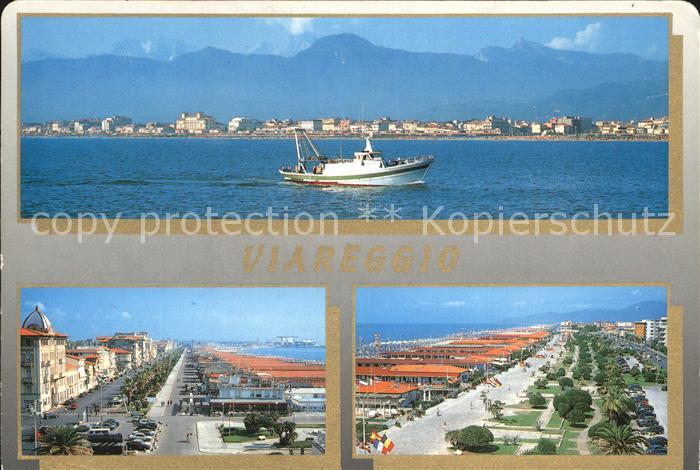 Viareggio Panorama Strand Promenade