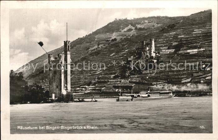 Bingen Rhein Maeuseturm Bingerbrueck