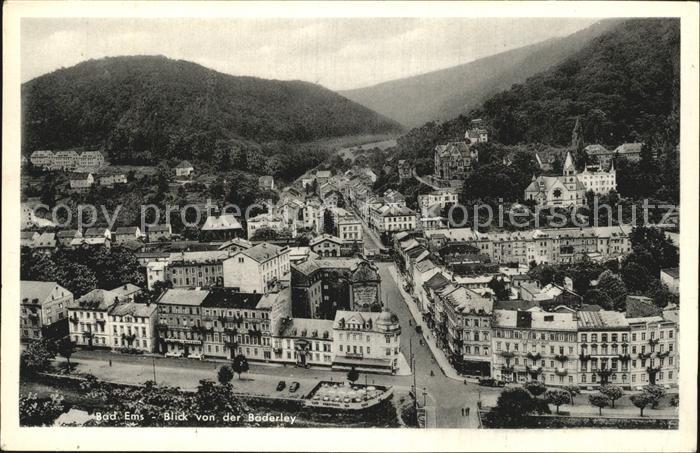 Bad Ems Blick von der Boderley