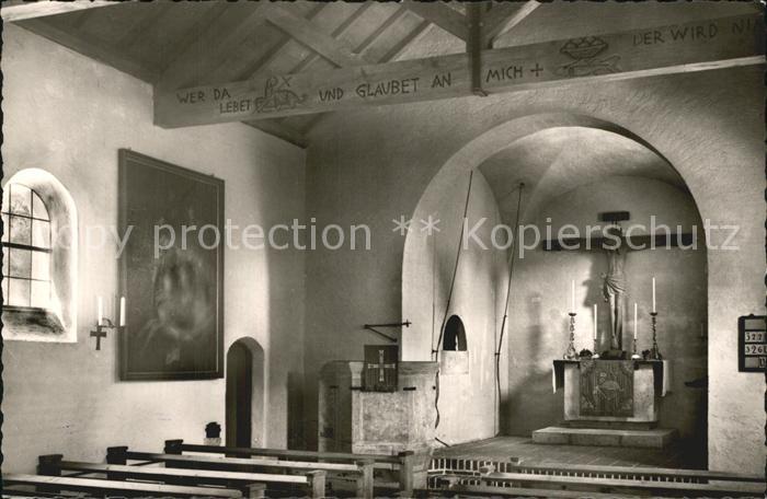 Bad Kohlgrub Ev Kirche Inneres