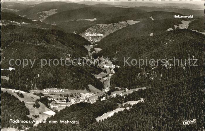Au Todtmoos Fliegeraufnahme