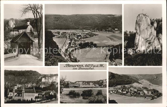 Beuron Donautal Kirche Total Felsen Benediktinerabtei