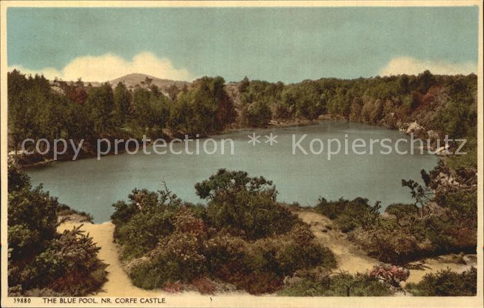 Corfe Dorset The Blue Pool Corfe Castle