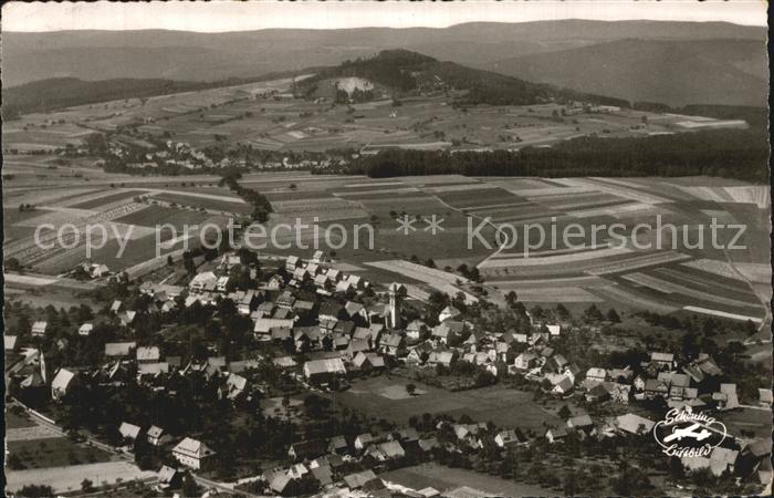 Struempfelbrunn mit Katzenbuckel Fliegeraufnahme