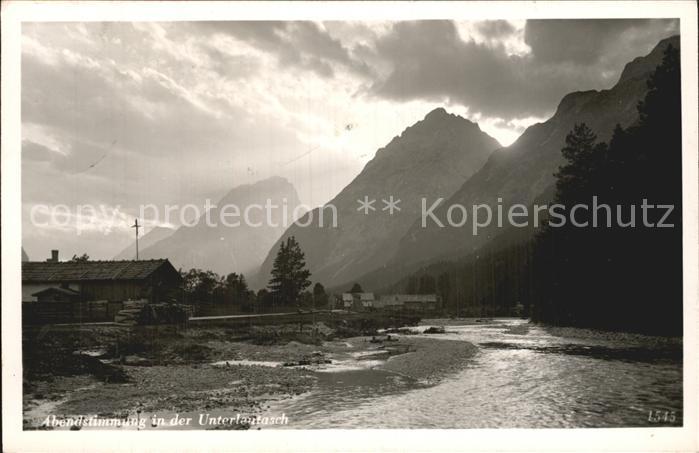 Unterleutasch Abendstimmung