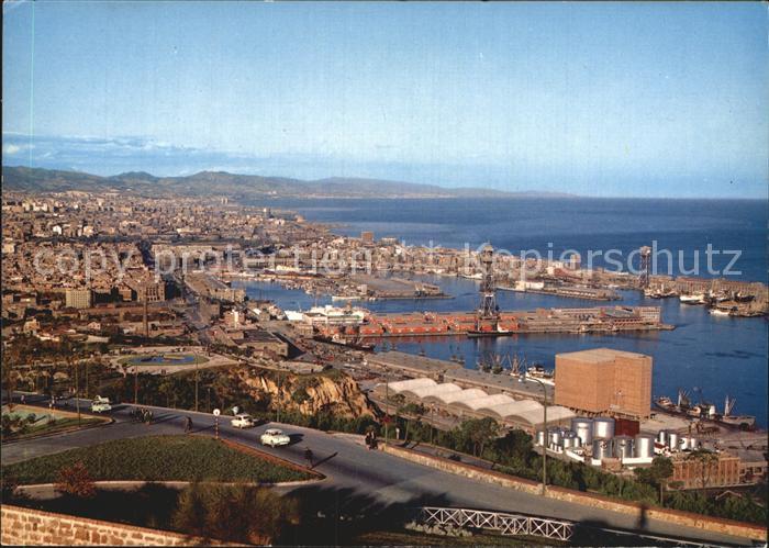 Barcelona Cataluna Vista general del puerto