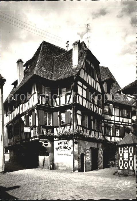 Obernai Bas Rhin Vieille Maison Alsacienne