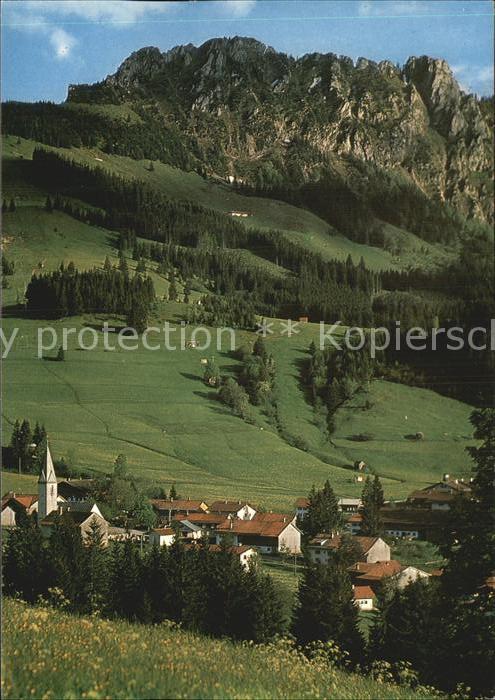 Jungholz Tirol mit Sorgschrofen