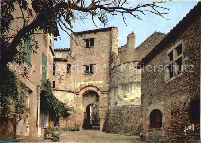 Cordes-sur-Ciel La Porte des Ormeaux et la maison d_Yve