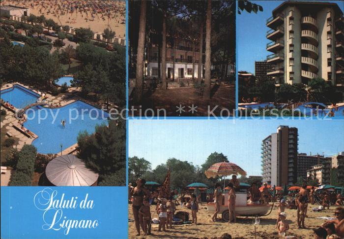 Lignano Sabbiadoro Agenzia d Affari Affitanze Pool Strand