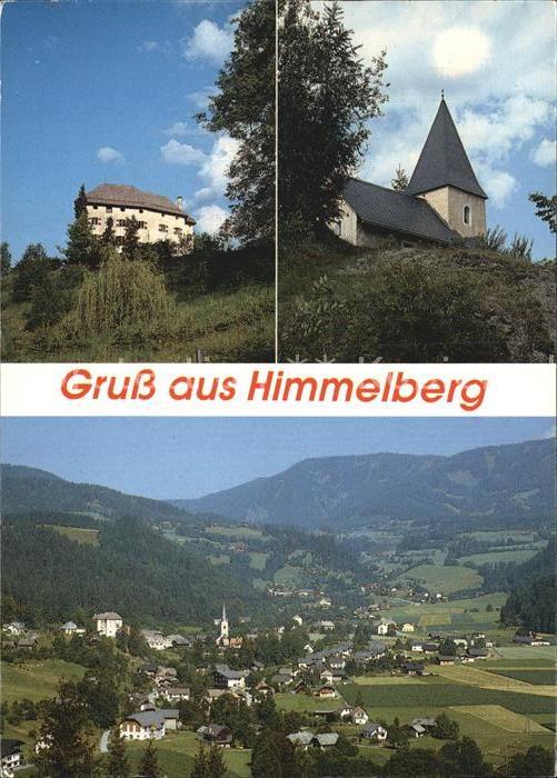 Himmelberg Kirche St Thomas Werschling Schloss Biberstein Panorama