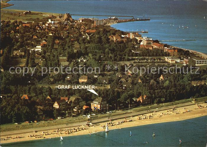 Wyk Foehr Appartement Hotel Graf Luckner Fliegeraufnahme