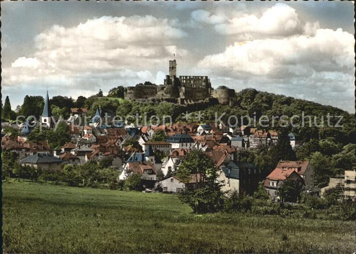 Koenigstein Taunus Panorama Burgruine