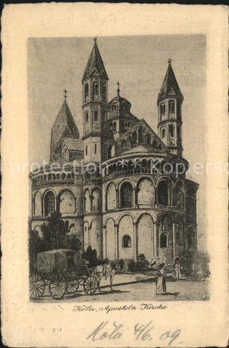Koeln Rhein Apostel Kirche