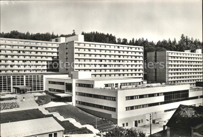 Bad Elster Therapiegebaeude und Bettenhaeuser