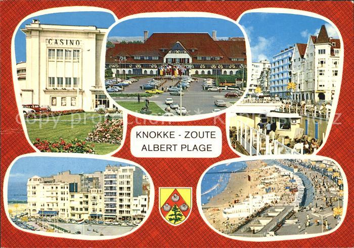 Zoute Knokke Casino Promenade Stadtplatz