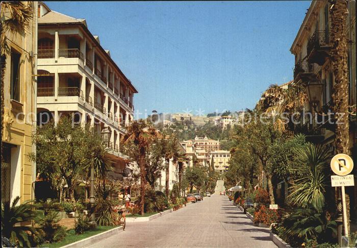 Bordighera Italia Allee