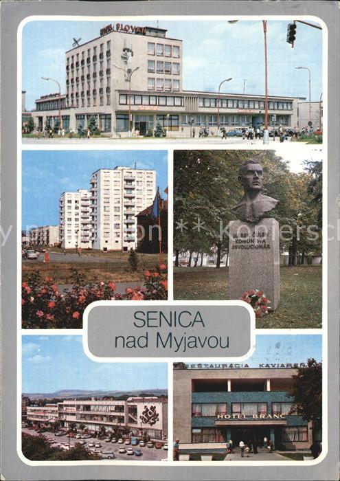 Senica Hotel Branc Denkmal