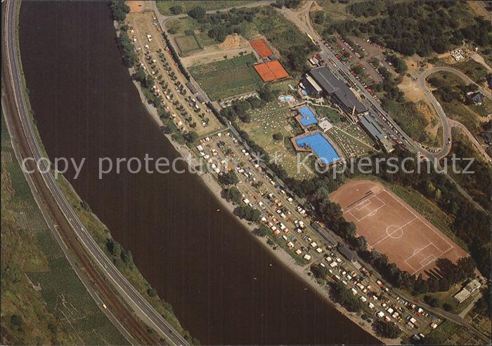 Cochem Mosel Freibad Fliegeraufnahme