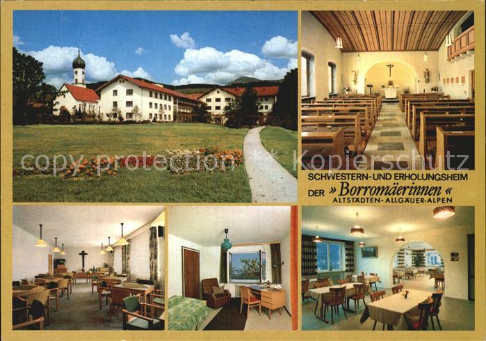 Sonthofen Oberallgaeu Schwesternhaus Borromaeerinnen Kirche Zimmer Aufenthaltsra