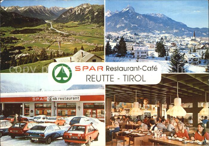 Reutte Tirol Teilansicht Spar Restaurant Cafe