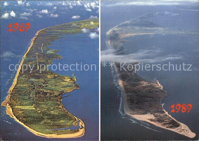 Sylt Fliegeraufnahme 1969 und 1989
