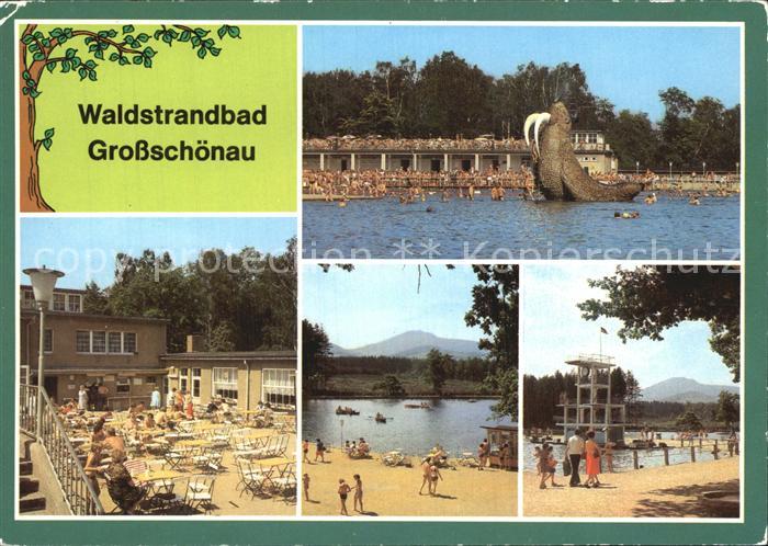 Grossschoenau Sachsen Waldstrandbad