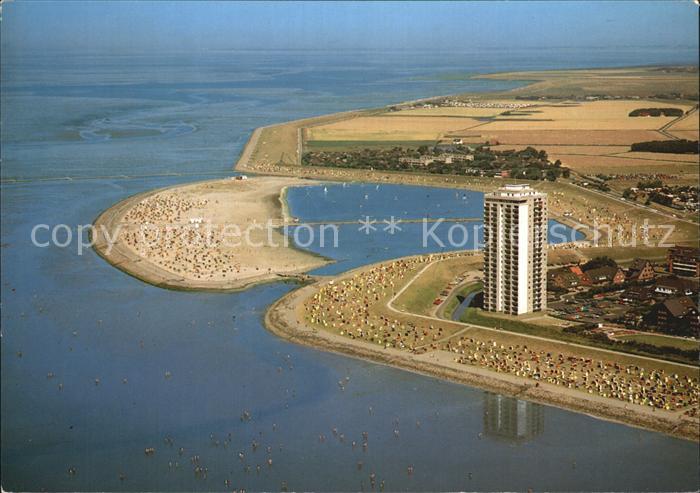 Buesum Nordseebad Fliegeraufnahme